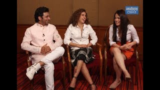 Film Pataakha Starcast Exclusive Interview  Sunil Grover  Sanya Malhotra  Vijay Raaz [upl. by Anayd]