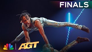 Hakuna Matata Acrobats Raises The Stakes With Blindfolded Stunts  Finals  AGT 2024 [upl. by Anairad637]