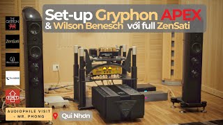 Audiophile visit  Hệ thống phối ghép giữa poweramp đầu bảng Gryphon APEX và loa Wilson Benesch [upl. by Wahl]