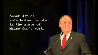 47  What Gov LePage really thinks of Maine people [upl. by Ynnub948]