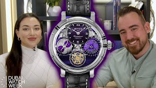 Discover The Complex amp Wonderful Bovet Watches DubaiWatchWeekChannel [upl. by Revell100]