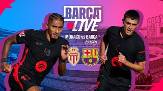 🔴 BARÇA LIVE  AS MONACO VS FC BARCELONA  UEFA CHAMPIONS LEAGUE 2425 ⚽ [upl. by Blackmun639]