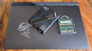 Asus Rog Strix G17 upgrade RAM y SSD [upl. by Oconnor]