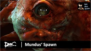 DmC Devil May Cry  Mundus Spawn Boss Battle HD [upl. by Aibar347]