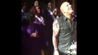 Vin Diesel Sings Oh Happy Day When Jesus Washed My Sins Away [upl. by Seif]