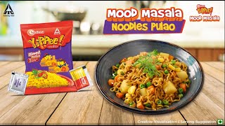 YiPPee Noodles Pulao Recipe  Instant Noodles Recipe  YiPPee Mood Masala Recipe [upl. by Ddarb]