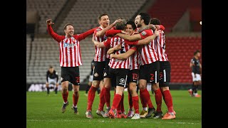 Shootout win sees Sunderland seal place at Wembley  Extended highlights [upl. by Tenom]