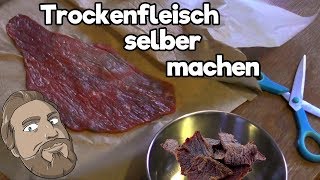 TrockenFleisch selber im Backofen machen  Kochstudio Babbler [upl. by Llewop]