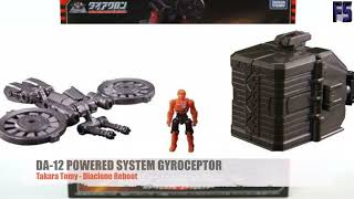 Review FR  Diaclone Reboot  DA12 POWERED SYSTEM GYROCEPTOR [upl. by Azer353]