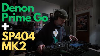 Denon Prime GO  SP404MK2  Sampling Workflow [upl. by Assennev]