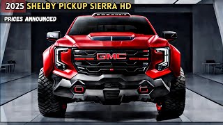 2025 GMC Sierra HD Production Updates Pricing amp Features Revealed [upl. by Franck]