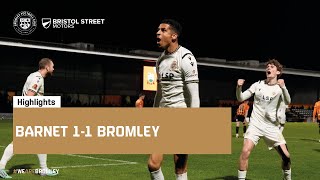 Highlights Barnet 11 Bromley [upl. by Yenreit150]