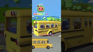 Wheels on the Bus Shorts  CoComelon Nursery Rhymes and Kids Songs [upl. by Alodi]