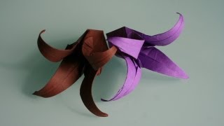 Origami Glockenblume bell flower [upl. by Derfnam]