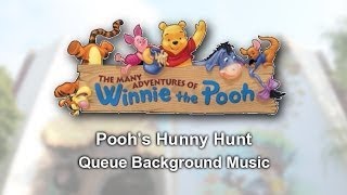 Poohs Hunny Hunt Queue Music Loop [upl. by Lerej]