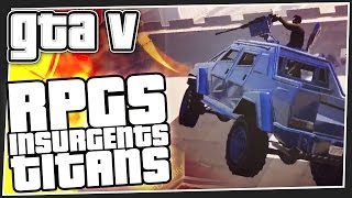 RPGs vs INSURGENTS vs TITAN  GTA 5 Online [upl. by Oirram211]