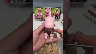 How to Make a Whimsical Muddy Boy Clay Figurine  Polymer Clay Tutorial [upl. by Naujd]