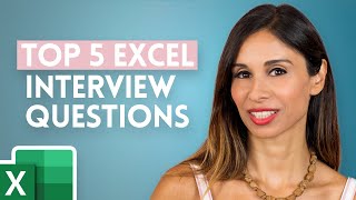 Excel Interview Questions amp Answers ☑️ [upl. by Kong929]