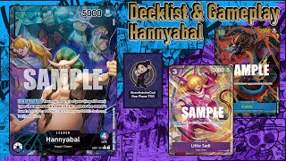 OP06EB01  BluePurple Hannyabal  A Solid Leader Lacking Good Support  One Piece Card Game [upl. by Limay744]