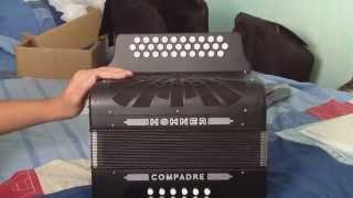 Acordeon hohner compadre unboxing desempaquetado [upl. by Shanda]