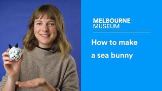 How to make a sea bunny pom pom [upl. by Rehpetsirhc]