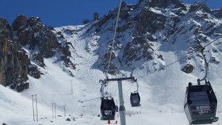 Couloir Tournier  Meribel GoPro Couloir [upl. by Eniledam]