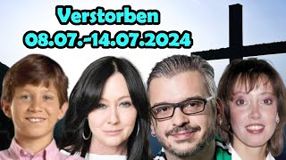 Trauer um Berühmtheiten die in der Woche vom 0807 bis 14072024 gestorben sind [upl. by Vinia]