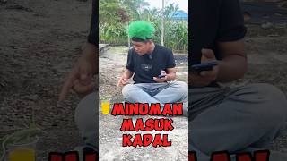 Minuman Abang Kemasukan Kadal‼️😅🤪 [upl. by Clarie]