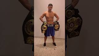 Artur Beterbiev amp Dmitry Bivol Show Off All The Belts 👑👑👑👑 [upl. by Daron]