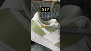 DIY Satisfying Painting Nike Shoes  Learn How To Paint Your Own Shoes shorts diy [upl. by Airehc497]