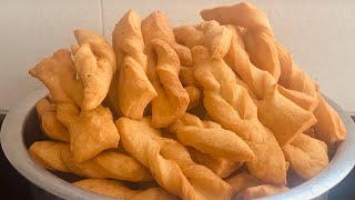 How to make Tibetan bread  khapse khapse recipe  how to make khapse at home  how to make khapse [upl. by Relyuc]