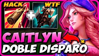 💥¡ASÍ es CAITLYN con DOBLE DISPARO MORTAL Descubre la NUEVA BUILD de CAITLYN S14  Aqxys [upl. by Ellenohs]