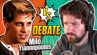 Milo Yiannopoulos vs Destiny  Cancel Culture Double Standards Deplatforming and More [upl. by Rednirah]