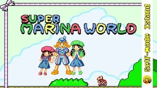 Super Marina World • Super Mario World ROM Hack [upl. by Dennard]