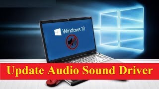 How to Update Audio Sound Driver Windows 10  Howtosolveit [upl. by Willem600]