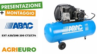 Presentazione e Montaggio del Compressore aria trifase Abac EXT A3929 B 270 CT4 [upl. by Haakon]