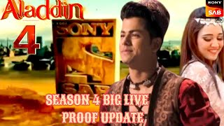 Aladdin Season 4 Big Live Proof Update youtube youtubevideos youtuber longviralvideo bigupdate [upl. by Bartholemy]