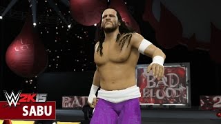 WWE 2K15 Community Showcase Sabu PlayStation 4 [upl. by Ennaeiluj455]