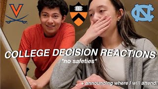 COLLEGE DECISION REACTIONS 2024 amp where I decide to attend [upl. by Cariotta]