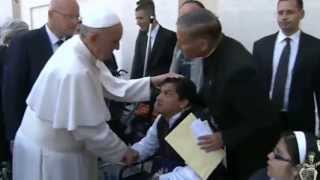 Pope Francis performs exorcism ORIGINAL [upl. by Shedd]