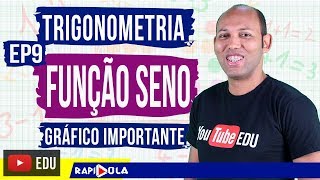 TRIGONOMETRIA ✅ Gráfico da função seno  EP 09 [upl. by Enaud836]