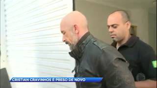 Cristian Cravinhos é preso por agressão e porte de arma [upl. by Atteram]