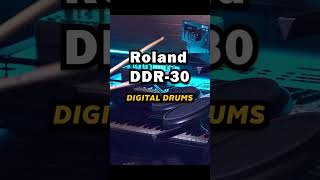 Roland DDR30 Digital Drums from 1985 shorts [upl. by Lewie580]