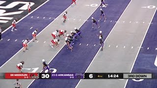 Central Arkansas 24 point fourth quarter comeback vs SE Missouri 🤯 [upl. by Armillia6]