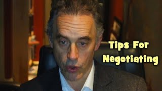 Jordan Peterson  Tips For Negotiating [upl. by Lampert]