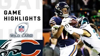 Eagles vs Bears Wild Card Round Highlights  NFL 2018 Playoffs [upl. by Silvestro234]