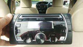 Toyota Etios Liva Limited Edition  Stereo Music System [upl. by Daren115]