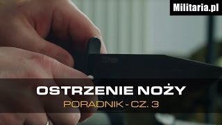 Czym i jak naostrzyć nóż Odcinek 3  Osełki kieszonkowe  Sklep Militariapl [upl. by Neetsirk922]