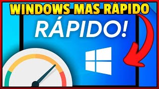 ACELERAR WINDOWS │PONER WINDOWS MAS RÁPIDO │COMO OPTIMIZAR WINDOWS PARA QUE VUELE │Tap2Tech 2024 [upl. by Aliza]