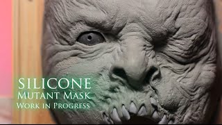 Sculpting a Silicone Mask Work in Progress [upl. by Divad419]